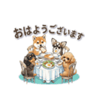 可愛い子犬ワンコ大集合！（個別スタンプ：1）