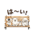 可愛い子犬ワンコ大集合！（個別スタンプ：3）