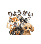 可愛い子犬ワンコ大集合！（個別スタンプ：5）