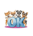可愛い子犬ワンコ大集合！（個別スタンプ：6）