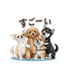 可愛い子犬ワンコ大集合！（個別スタンプ：13）