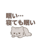 だらネコのネガティブ日常スタンプ（個別スタンプ：24）