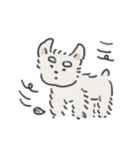 しろいシュナウザー（個別スタンプ：9）
