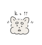 しろいシュナウザー（個別スタンプ：24）