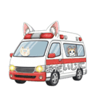 にゃんこ乗り（個別スタンプ：16）