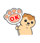 くま？の毎日あいさつ（個別スタンプ：6）