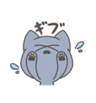 もっちりしたねこさん（個別スタンプ：3）