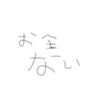 適当字スタンプ（個別スタンプ：35）