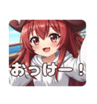 海賊パイレーツみなみちゃんプレミアム（個別スタンプ：10）