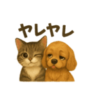 かわいい猫とコッカスパニエルの日常  1（個別スタンプ：5）