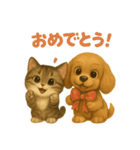 かわいい猫とコッカスパニエルの日常  1（個別スタンプ：22）