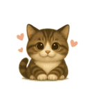 かわいい猫とコッカスパニエルの日常  1（個別スタンプ：40）