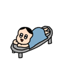 よもぎ蒸し 痩身 エステ お仕事スタンプ（個別スタンプ：10）