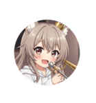 音楽祭みなみちゃんプレミアム（個別スタンプ：25）