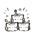 墨筆ねこ【敬語】（個別スタンプ：24）