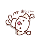 マルチーズ_たのしい日常（個別スタンプ：28）