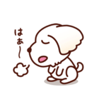 マルチーズ_たのしい日常（個別スタンプ：29）