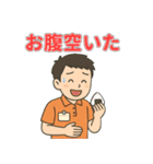 介護現場で使える！男性福祉士スタンプ（個別スタンプ：22）