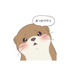 おつカワウソ（個別スタンプ：5）