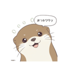 おつカワウソ（個別スタンプ：9）
