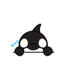 かわいいシャチの日常（個別スタンプ：13）