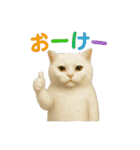 日常使い 猫がそばにいる2（個別スタンプ：1）