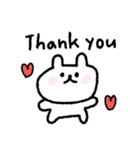 落書きうさぎ〜あいさつ〜（個別スタンプ：23）