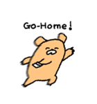 サボる会社員、クマグマです！（個別スタンプ：10）