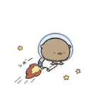 くまのぽんこつ宇宙日記（個別スタンプ：1）