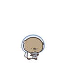 くまのぽんこつ宇宙日記（個別スタンプ：3）