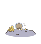 くまのぽんこつ宇宙日記（個別スタンプ：7）
