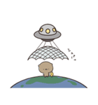 くまのぽんこつ宇宙日記（個別スタンプ：17）