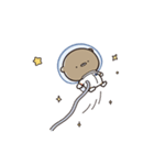 くまのぽんこつ宇宙日記（個別スタンプ：35）