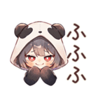 パンダパーカーちゃんの中華街食べ歩き（個別スタンプ：38）
