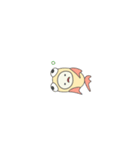 動く！金魚ちゃんのちっちゃなスタンプ2（個別スタンプ：15）