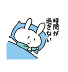 入院するばにーくん（個別スタンプ：12）