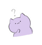 鉛筆タッチ♪2匹のねこ（個別スタンプ：16）