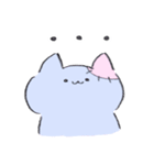 鉛筆タッチ♪2匹のねこ（個別スタンプ：25）