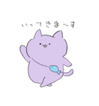 鉛筆タッチ♪2匹のねこ（個別スタンプ：33）