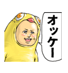 ひよこぐるみ_ver3 あいさつ（個別スタンプ：1）