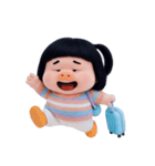 かわいい衣装を着た退屈なブタ (NT)（個別スタンプ：6）