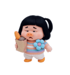 かわいい衣装を着た退屈なブタ (NT)（個別スタンプ：10）