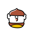 にっこりマンの秋 動くスタンプ（個別スタンプ：6）