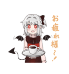 ウエイトレスデビ娘ちゃん②（個別スタンプ：6）