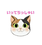 和猫かふぇイラストスタンプ（個別スタンプ：24）