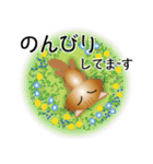 色々な猫10-3 長毛-立ち耳-茶（個別スタンプ：19）