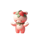 いちごのおバカでもかわいい（個別スタンプ：7）