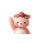 いちごのおバカでもかわいい（個別スタンプ：8）