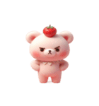 いちごのおバカでもかわいい（個別スタンプ：14）
