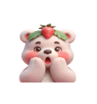 いちごのおバカでもかわいい（個別スタンプ：21）